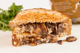 Mushroom Cheese Sandwich
